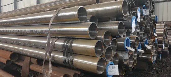 Prix ​​du tuyau noir en acier au carbone sans soudure de la chaudière ronde ASTM en acier Bao