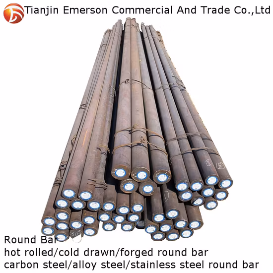 SAE 1045 4140 4340 8620 8640 Barre ronde en acier allié AISI 4140 Barre d'acier ronde