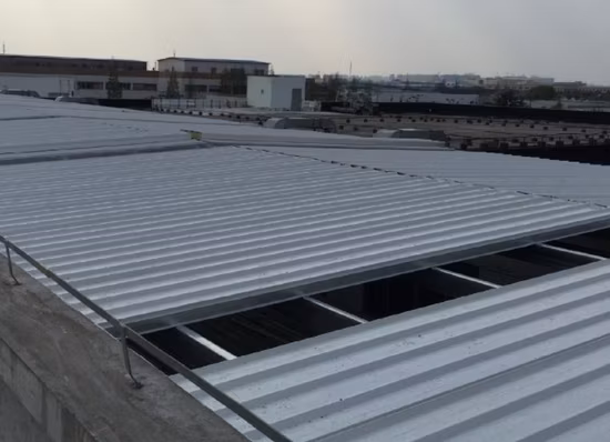 Feuille de mur de toiture trapézoïdale de haute qualité Building Materialslow Tôle d'acier prélaqué/Dx51d, Dx52D, Dx53D Gi tôle d'acier galvanisé/ zinc ondulé