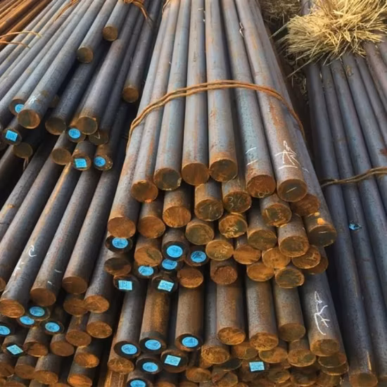 Q235 Q345 12mm Prix de la barre d'acier au carbone laminée à chaud Tige ronde en acier doux