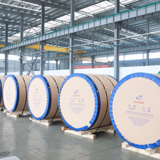 Feuille de bobine en aluminium prélaquée AA3004 utilisée pour le plafond de toiture en métal